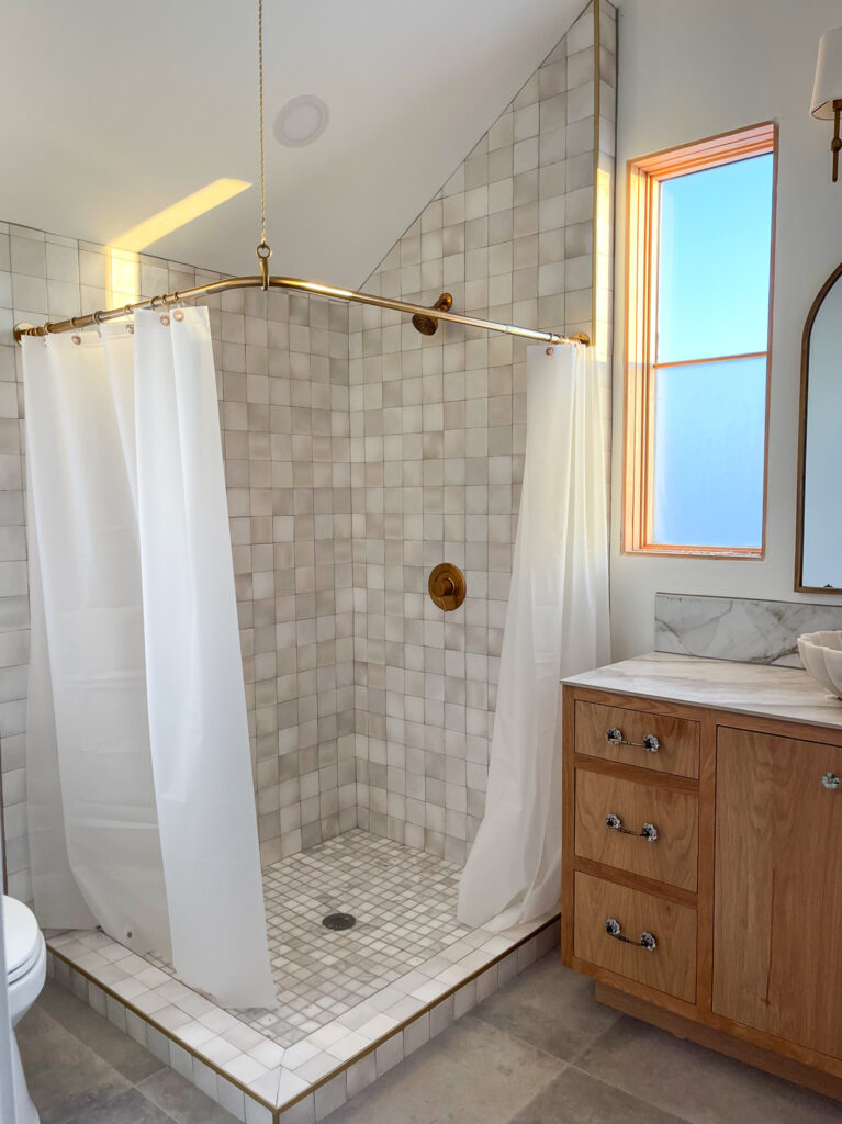 the shower glass trend has come to an end